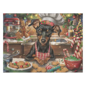 ドイツピンシャーホリデーベーキング:フェスティバルクリスマス テーブルクロス (正面(横))