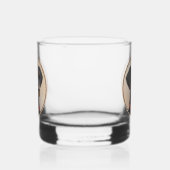 ドイツピンシャー絵画のオリジナル動物アート ウイスキーグラス (右)