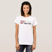 ドイツピンシャー(I Love)アパレル Tシャツ (正面フル)