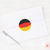 ドイツフィシェイ国旗のシール ラウンドシール (封筒)