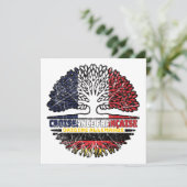 ドイツフランスのフランス国旗 カード (スタンド正面)