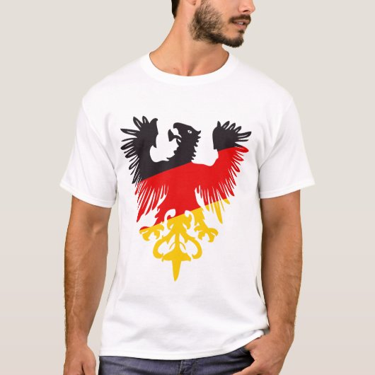ドイツブラックイーグル Tシャツ (正面)
