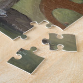 ドイツブラックフォレストキャット（ケーキつき） ジグソーパズル (側面)