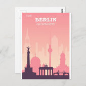 ドイツベルリンヴィンテージ旅行はがき ポストカード (正面/裏面)