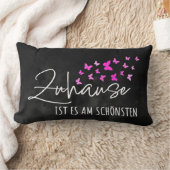 ドイツホームスイートホームブラックウォーター色 ランバークッション (ブランケット)