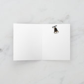 ドイツミニマルのクリスマスカード シーズンカード (内部)