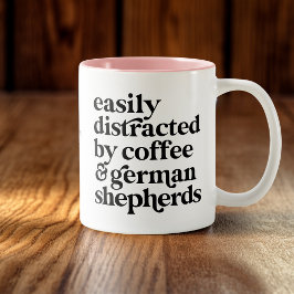 ドイツモダンシェパードカスタム ツートーンマグカップ