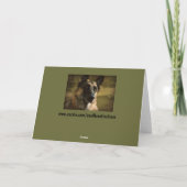 ドイツユーモアのあるの羊飼い母の日のカード カード (裏面)