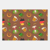 ドイツラブラッピング紙セット ラッピングペーパーシート (正面3)