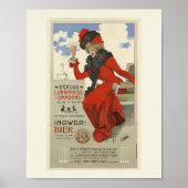 ドイツレモネードボンボンヴィンテージスタイル ポスター (正面)