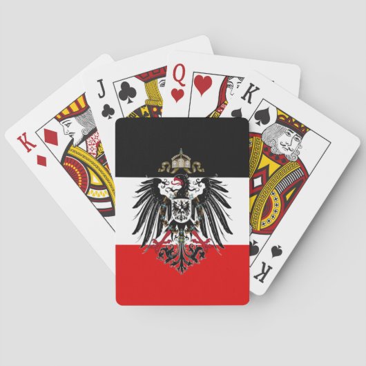 ドイツワシのヴィンテージ トランプ (裏面)