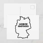 ドイツンシェパードの名前の由来 ポストカード (正面/裏面)