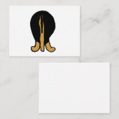 ドイツンシェパードの色違いの後ろ姿 ノートカード (正面/裏面)