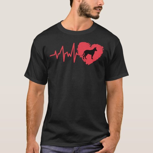 ドイツン・シェパードの鼓動 311 Tシャツ (正面)