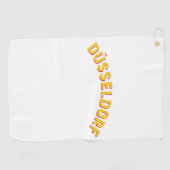 ドイツヴィンテージアーチ ゴルフタオル (横)