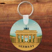 ドイツヴィンテージキーチェーン キーホルダー (正面)