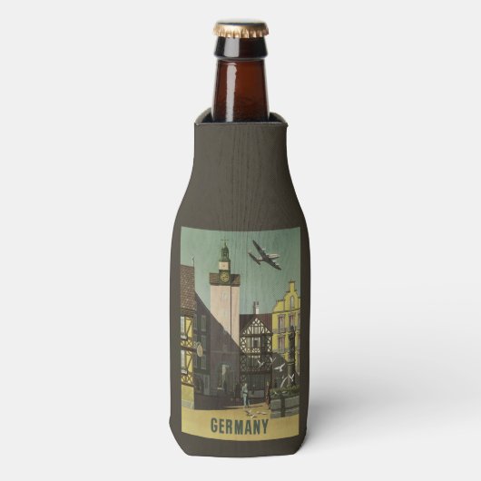 ドイツヴィンテージトラベカスタムルボトルクール ボトルクーラー (ボトル正面)