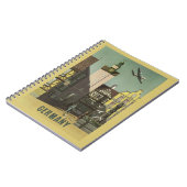 ドイツヴィンテージ旅行ノート ノートブック (左側)