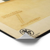 ドイツヴィンテージ旅行ポスター広告レトロプリント ポスター (角)