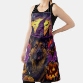 ドイツ不気味の羊飼いハロウィンウィッチカボチャ エプロン (インサイチュ)