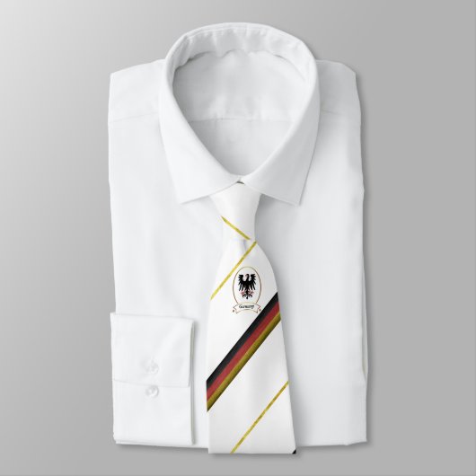 ドイツ人のストライプな旗 ネクタイ (タイ)