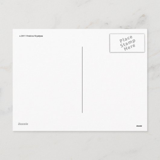 ドイツ人のドイツのクリスマスカード シーズンポストカード (裏面)