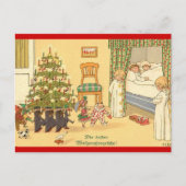 ドイツ人のドイツのクリスマスカード シーズンポストカード (正面)