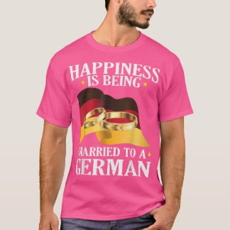 ドイツ人の夫と結婚することが幸せ, Tシャツ
