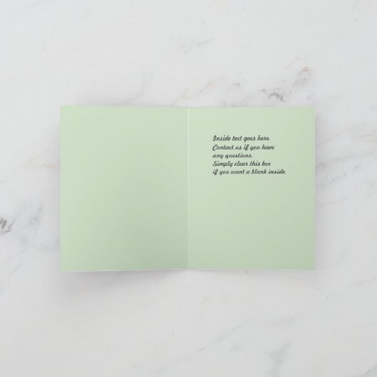 ドイツ人のJugendstilの明けましておめでとうのカスタム シーズンカード (内部)