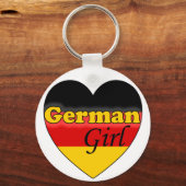 ドイツ人女性 キーホルダー (正面)