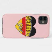 ドイツ人女性 Case-Mate iPhoneケース (裏面(横))