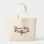 ドイツ体を持つbuncoの可愛い人 ラージトートバッグ (正面)