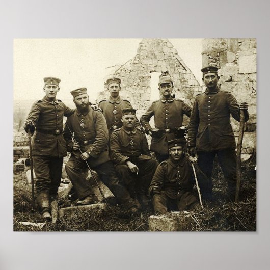 ドイツ兵 ポスター (正面)