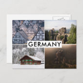 ドイツ写真コラージュはがき ポストカード (正面/裏面)