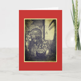 ドイツ出生「FROHE WEIHNACHTEN」クリスマスカード ノートカード