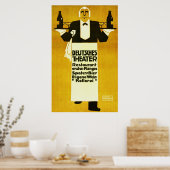 ドイツ劇場レストラン～ヴィンテージ広告 ポスター (キッチン)