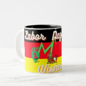 ドイツ労働日テーマギフト ツートーンマグカップ (正面左)