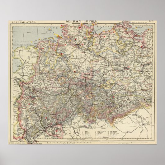 ドイツ北西部 ポスター (正面)