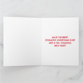 ドイツ図解入りの、写真付きのの羊飼いとクリスマスツリー カード (内部)