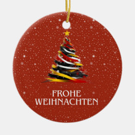 ドイツ国インスパイア旗 セラミックオーナメント