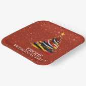 ドイツ国インスパイア旗 ペーパープレート (傾斜あり)