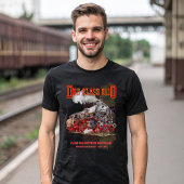 ドイツ国営鉄道01.10型蒸気機関車 Tシャツ