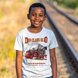 ドイツ国営鉄道01.10型蒸気機関車 Tシャツ