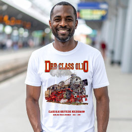 ドイツ国営鉄道01.10形蒸気機関車 Tシャツ