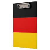 ドイツ国旗が付いた愛国的なクリップボード クリップボード (左)