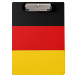 ドイツ国旗が付いた愛国的なクリップボード クリップボード