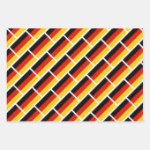 ドイツ国旗で紙シートを包む ラッピングペーパーシート (正面3)