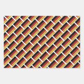 ドイツ国旗で紙シートを包む ラッピングペーパーシート (正面2)