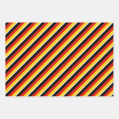 ドイツ国旗で紙シートを包む ラッピングペーパーシート (正面)