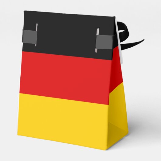 ドイツ国旗と国色文化大事な行事 フェイバーボックス (裏面サイド)